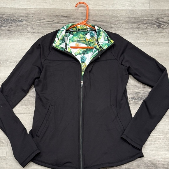 LOVE FITNESS APPAREL Premium Tropic Jacket Women’s Large EUC - Picture 4 of 10